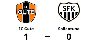 FC Gute vann i P16 Div 1 Region 5 herr mot Sollentuna