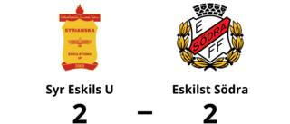 Syr Eskils U fixade en poäng mot Eskilst Södra