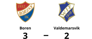 3-2 för Boren mot Valdemarsvik