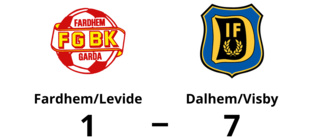Tre klara poäng för Dalhem/Visby mot Fardhem/Levide
