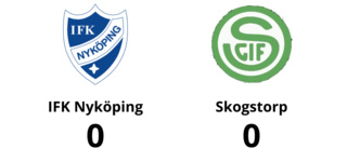Delad pott när IFK Nyköping tog emot Skogstorp