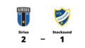 Stocksund för tuffa för Sirius - förlust med 1-2