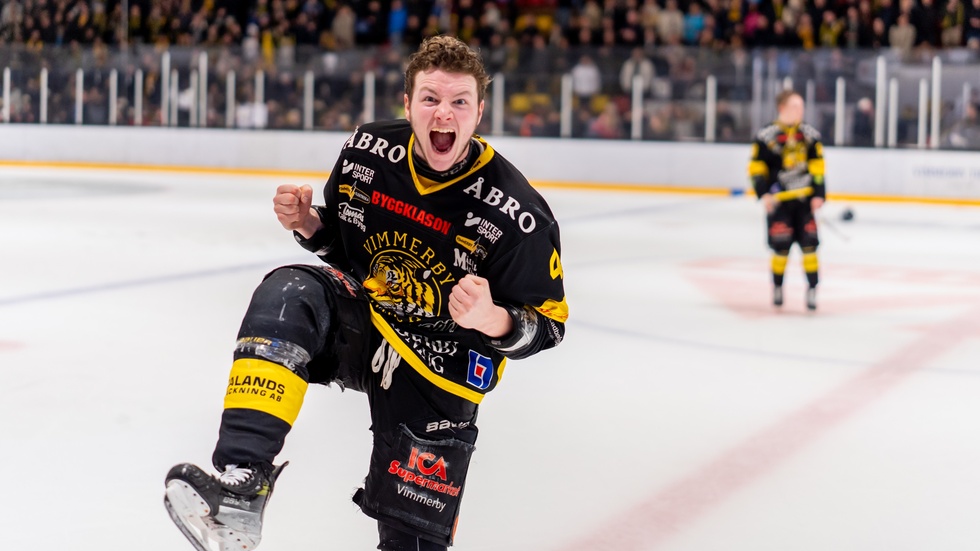 Johan Norberg säger att det skulle vara en ära att få stanna kvar och representera Vimmerby Hockey i allsvenskan.