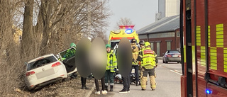 Förare misstänks för brott efter trafikolyckan i Linköping