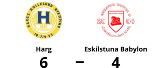 Harg besegrade Eskilstuna Babylon med 6-4