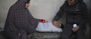 Barnens mardröm i Rafah: Hunger, köld och smärta