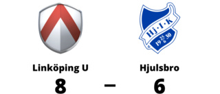 Linköping U besegrade Hjulsbro med 8-6
