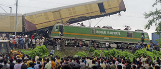 Flera döda i tågkrock i Indien