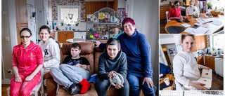 Blinda Olena flydde kriget med sina barn – familjen Sundqvist öppnade sitt hem: "Vi var överens om att vi ville hjälpa till"