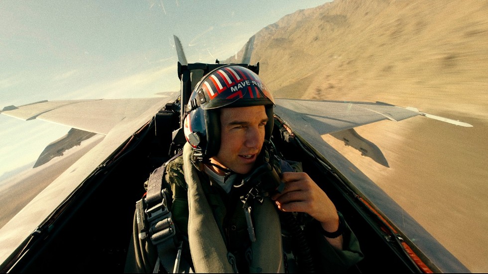 Tom Cruise är tillbaka bakom spakarna i "Top Gun: Maverick", som visas utom tävlan i Cannes. Pressbild.