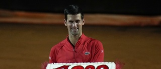 Djokovic tog seger 1 000