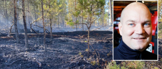 Räddningschefens råd efter stora skogsbranden: "Välj rätt yta och ha tillgång till vatten"