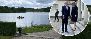 Natos Jens Stoltenberg och statsminister Magdalena Andersson (S) möttes på Harpsund 