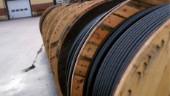 Mysteriet: Enorma kabeltrummor stals från arbetsplats