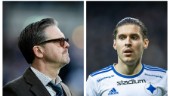 Hinten – här är ändringen i IFK:s startelva mot Djurgården