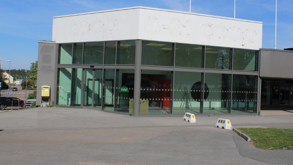 Coops nedlagda butik i Vimmerby sommaren 2022