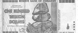 Inflationen slog ut Zimbabwes valuta