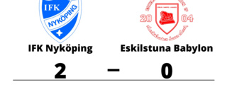 Tung förlust för Eskilstuna Babylon i toppmatchen mot IFK Nyköping