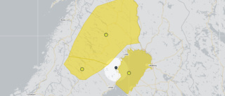 SMHI varnar för snöoväder i inlandet 