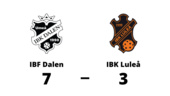 Lucas Lindbäcks mål räckte inte när IBK Luleå föll mot IBF Dalen