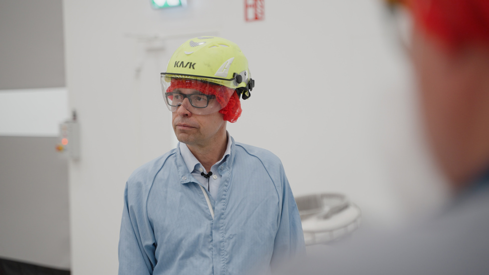 Gränges ska tillverka batterikatodfolie som är en väsentlig del för tillverkningen av bilbatterier. Patrik Sivesson är ansvarig för det nya projektet.