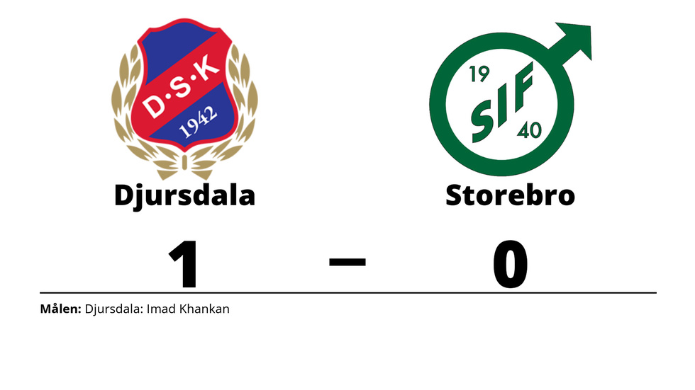 Djursdala SK vann mot Storebro IF