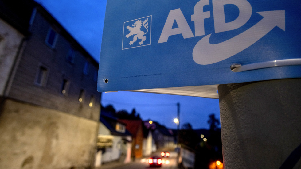 Högernationalistiska AFD har medvind i Tyskland – trots att partiet klassats som extremistiskt i ett antal delstater. Arkivbild.