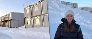 Khrystyna: Så är livet i barackområdet – under extremkylan
