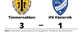 Förlust för IFK Västervik borta mot Timmernabben