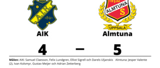 Almtuna avgjorde mot AIK i tredje perioden