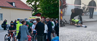 Cyklisten Fredrik om otäcka kraschen: "Jag hade änglavakt" 