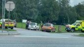 Trafikolycka på Dag Hammarskjölds Väg 