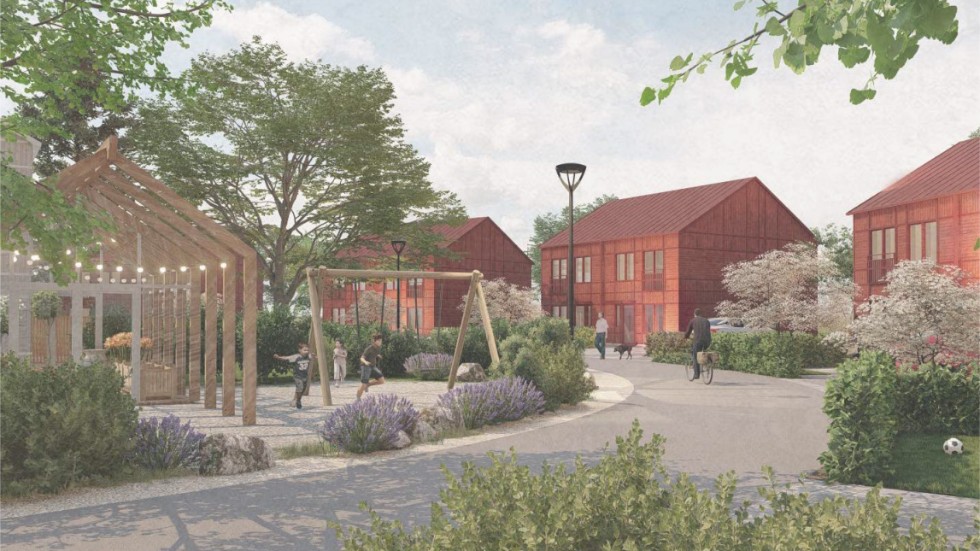 Ekeblad Bostad vill bygga bostäder på Vårdsbergs golfbana – men samhällsbyggnadsnämnden säger nej.