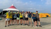 Östgötska scouter mitt i extrem värmebölja i Asien