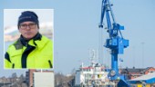 Ryskt fartyg har lagt till i Oxelösund – hamnen skänker pengar till Ukraina: "Det känns rätt"