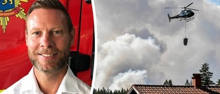 Uppsala brandförsvar skickar hjälp norrut