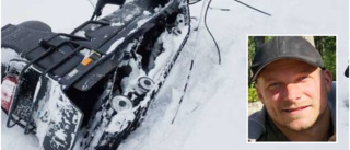Livsfarliga ledningar lämnas i snön • Fastnade i skoterskidan: "Det hade kunnat gå riktigt illa"