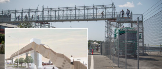 Förslagen för ny gångbro till kryssningskajen – kan kosta 60 miljoner kronor