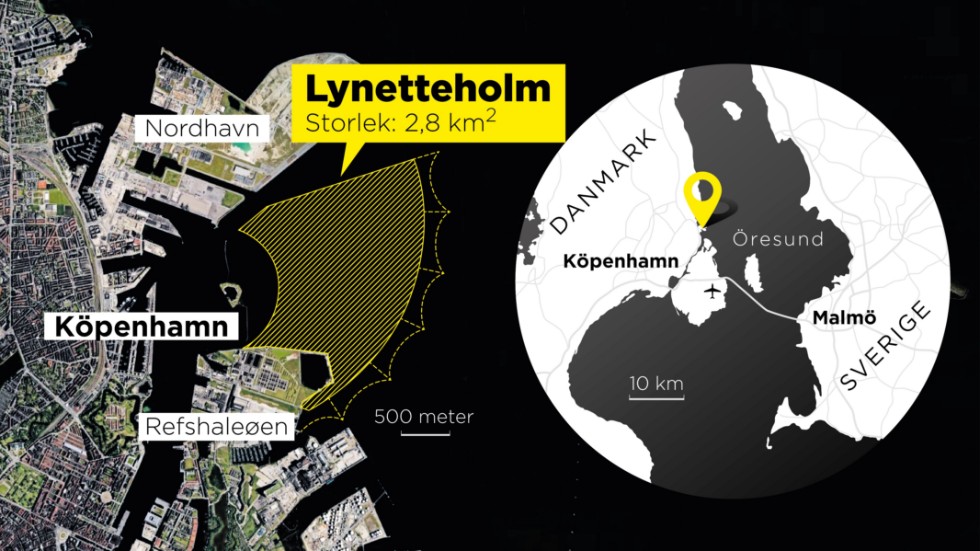 En konstgjord ö är planerad att anläggas i Köpenhamn.