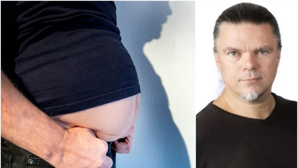 En studie av Region Östergötland visar att dödligheten inte var större för de med övervikt eller fetma. Till höger ses Stefan Franzén som är medicinsk direktör i regionen.