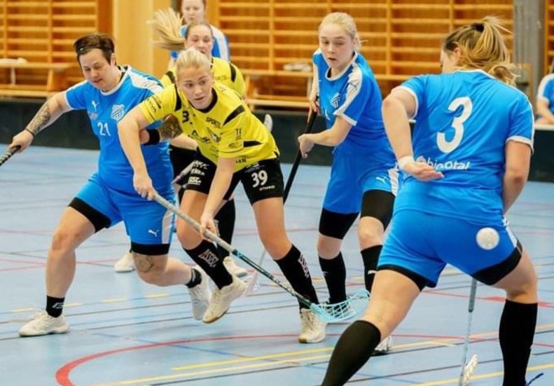 Hanna Bergstrand gjorde mål mot Växjö.