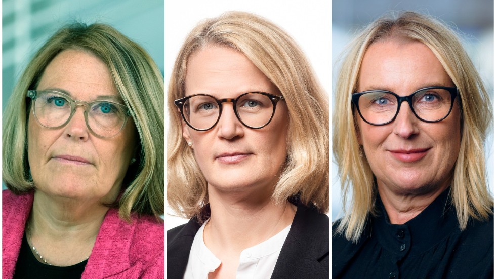 Karin Johansson, Amelie Berg och Mia Bernhardsen från Svenskt Näringsliv oroar sig över hur en strypt arbetskraftsinvandring påverkar svenska företag.