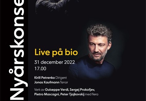 FOLKETS BIO NYÅRSKONSERT LIVE m STJÄRNTENOREN JONAS kAUFMANN