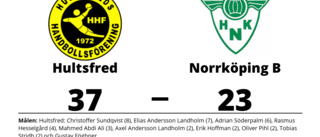 Norrköping B kunde inte stoppa Hultsfreds segertåg