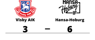 Seger för Hansa-Hoburg borta mot Visby AIK