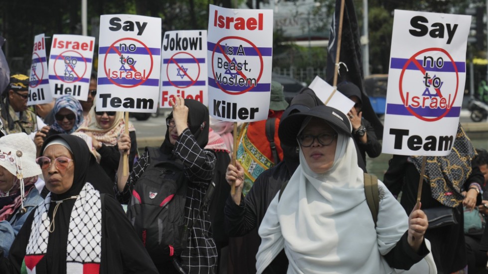 Israels deltagande i U20-VM har lett till protester. Arkivbild.