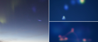 Ljusfenomen på himlen – i samband med raketuppskjutning