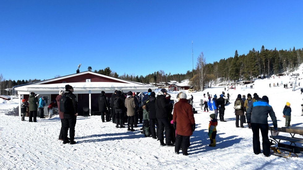 Skribenten sjunger Vitbergets lov för hälsan i Skellefteå.