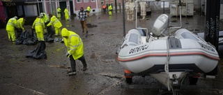 Storm orsakade skador i Lissabon