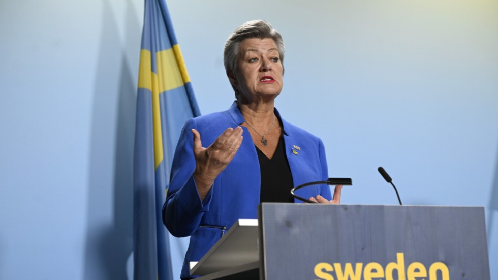Ylva Johansson, EU-kommissionär med ansvar för migration och inrikes frågor.